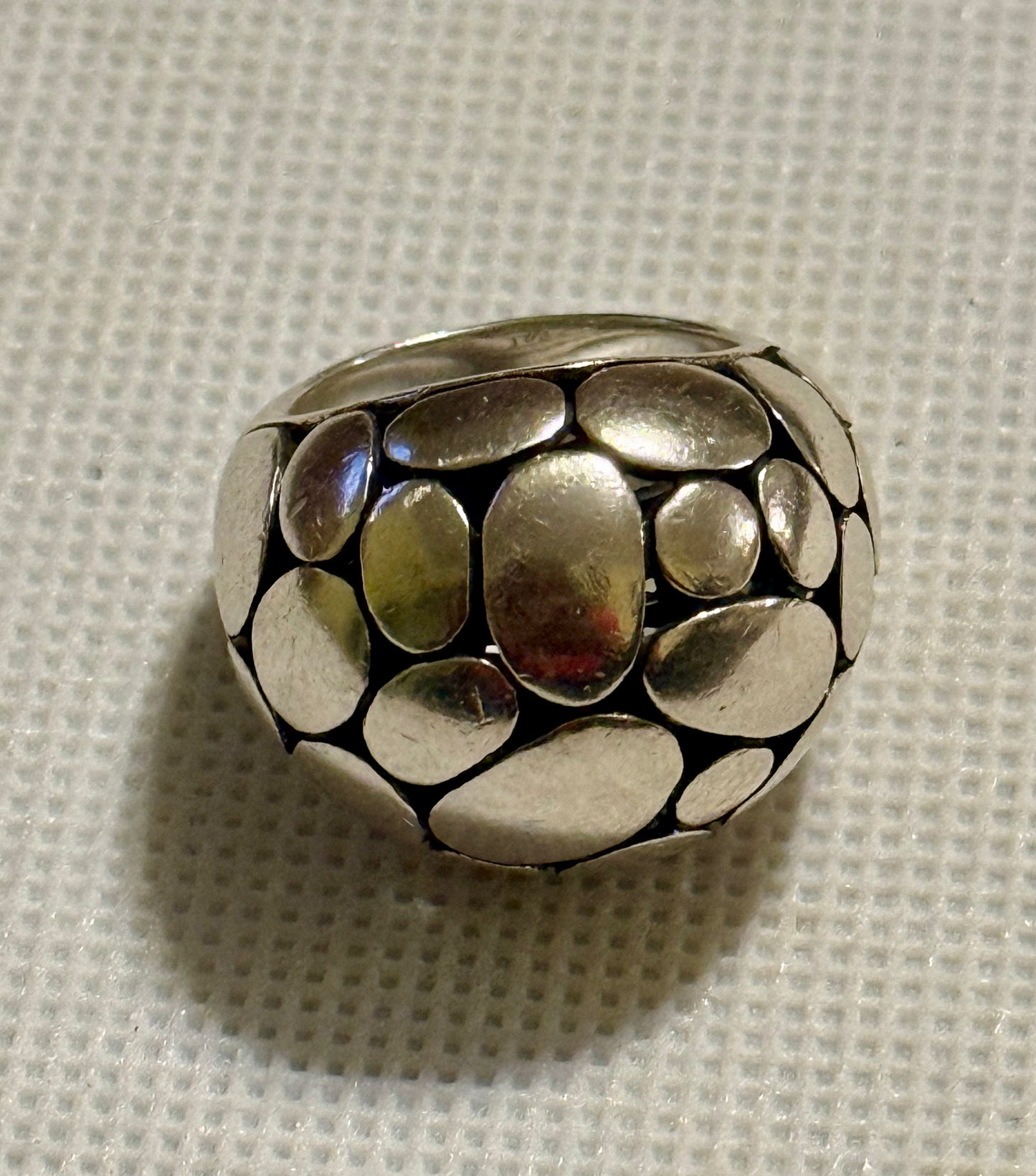 Sterling Silver Kali Dome Ring! 6.75