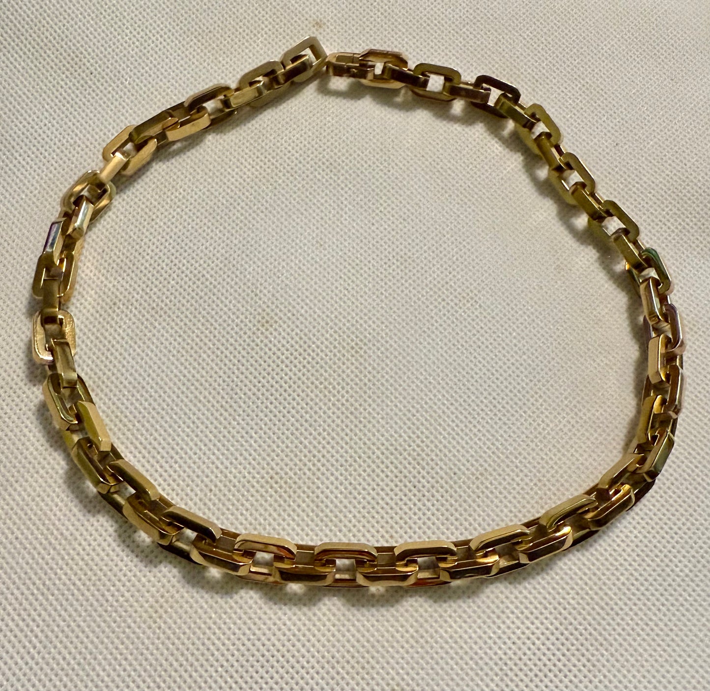 Gold Vermeil Link Necklace!