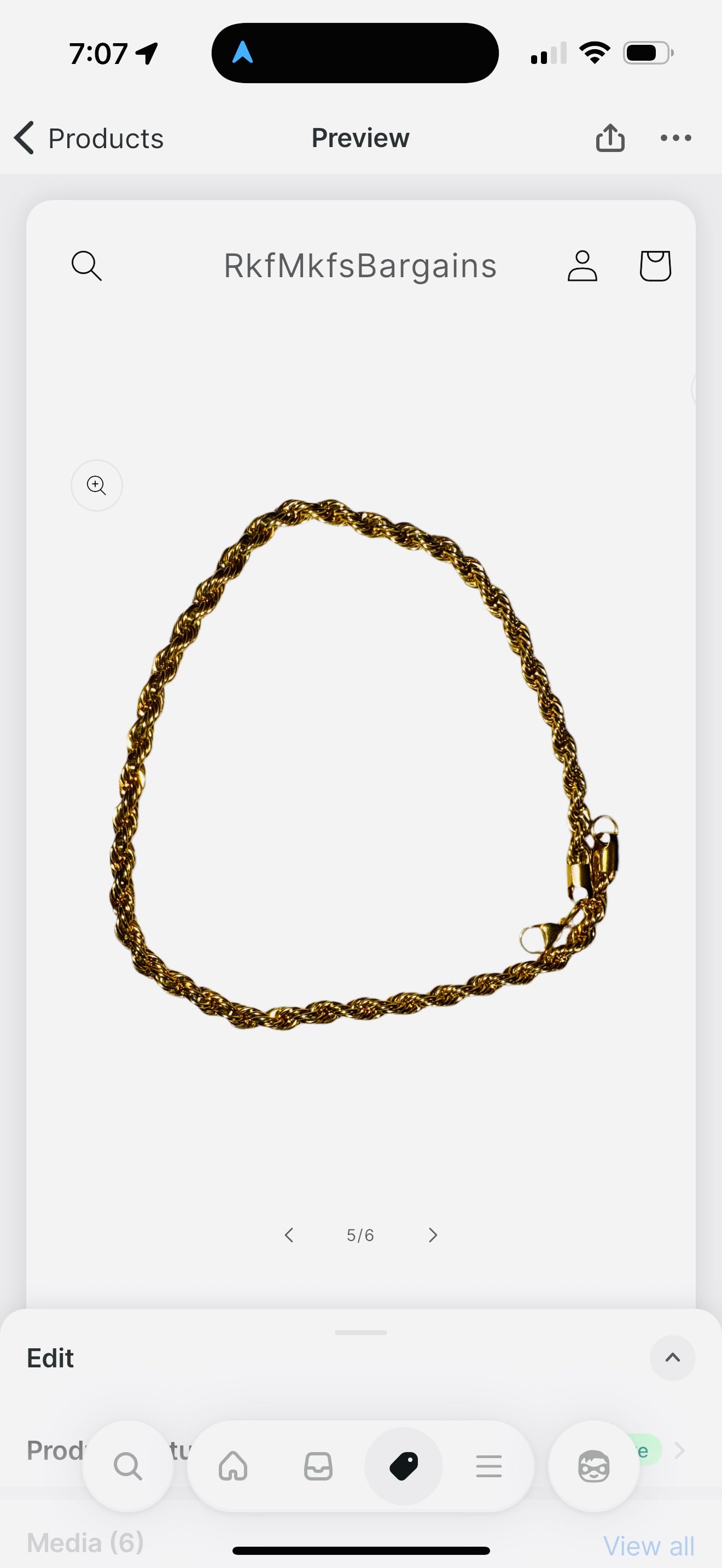 Gold Plated Necklace!