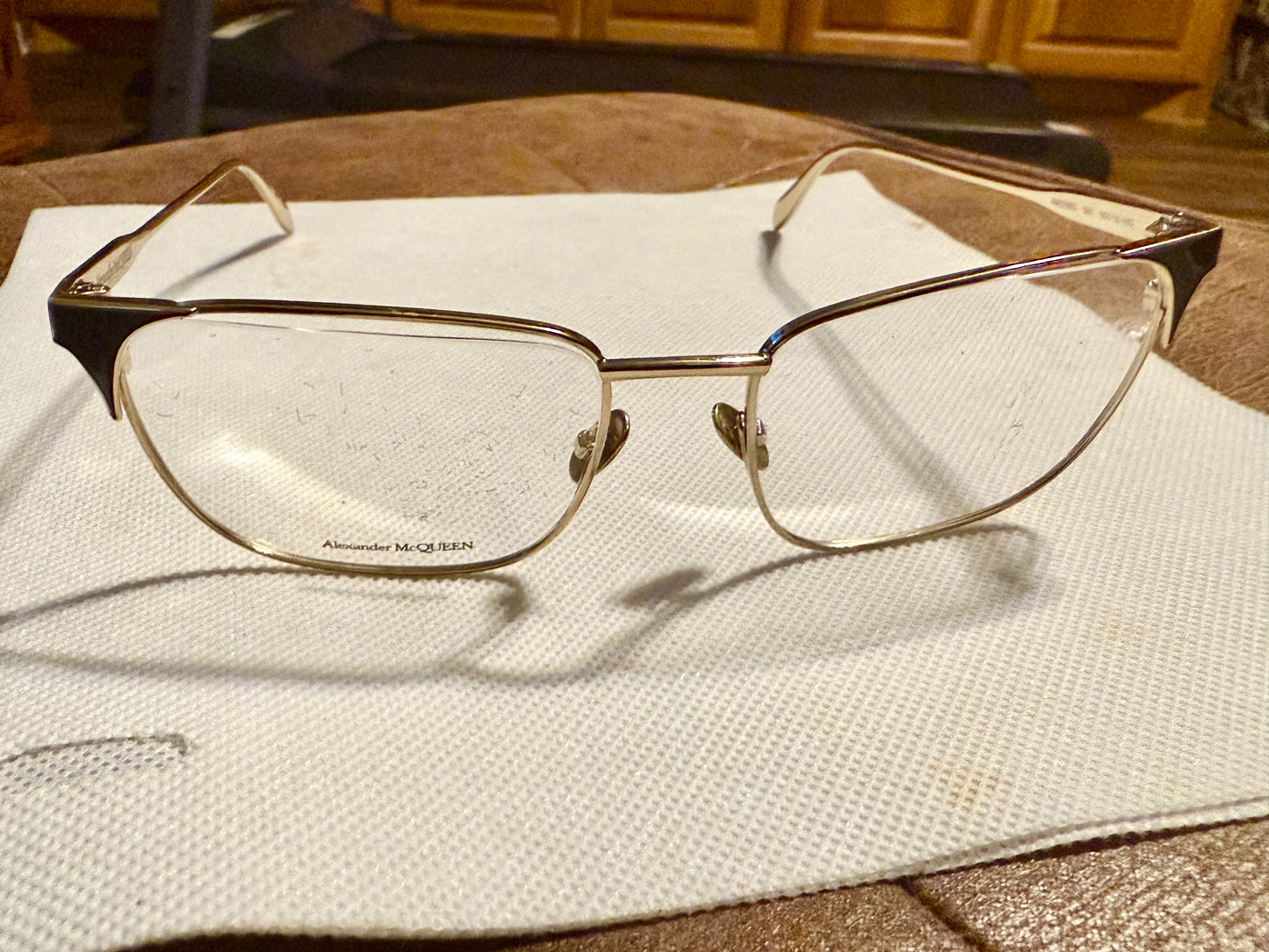 Alexander McQueen Square Eyeglasses!