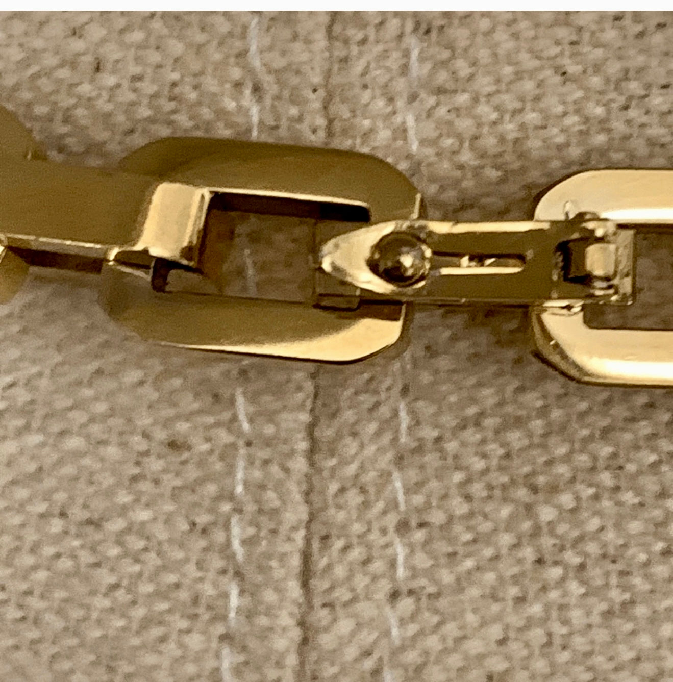 Gold Vermeil Link Necklace!