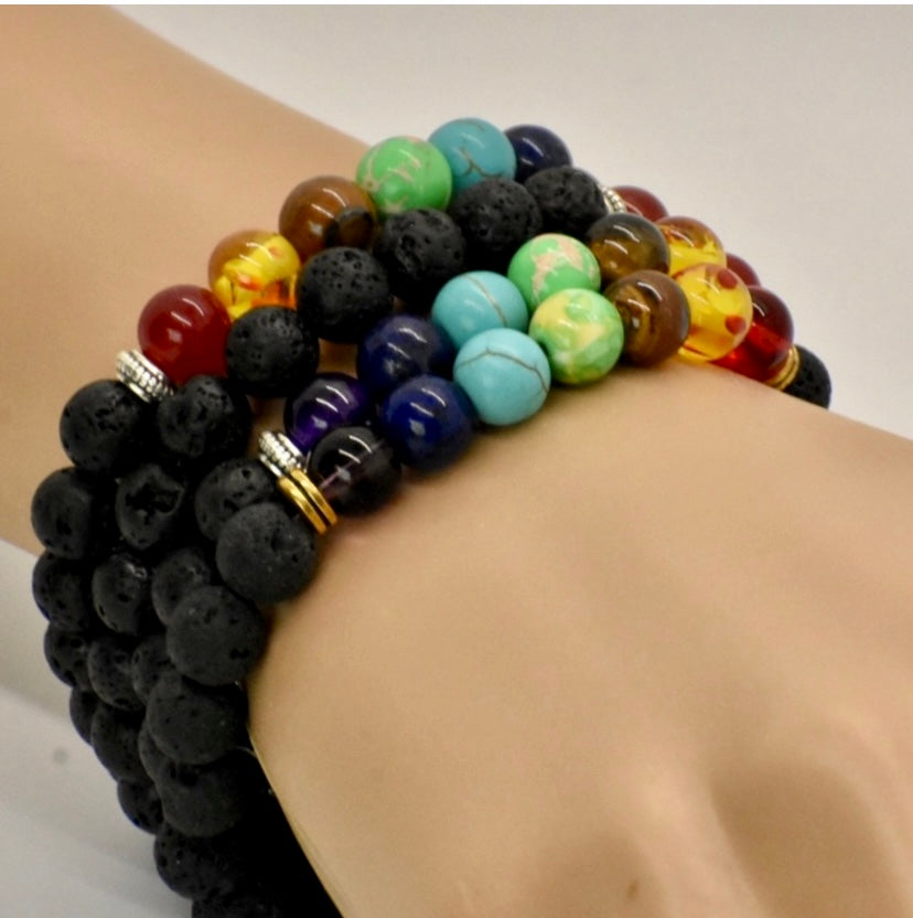 Lava Beaded Bracelet!