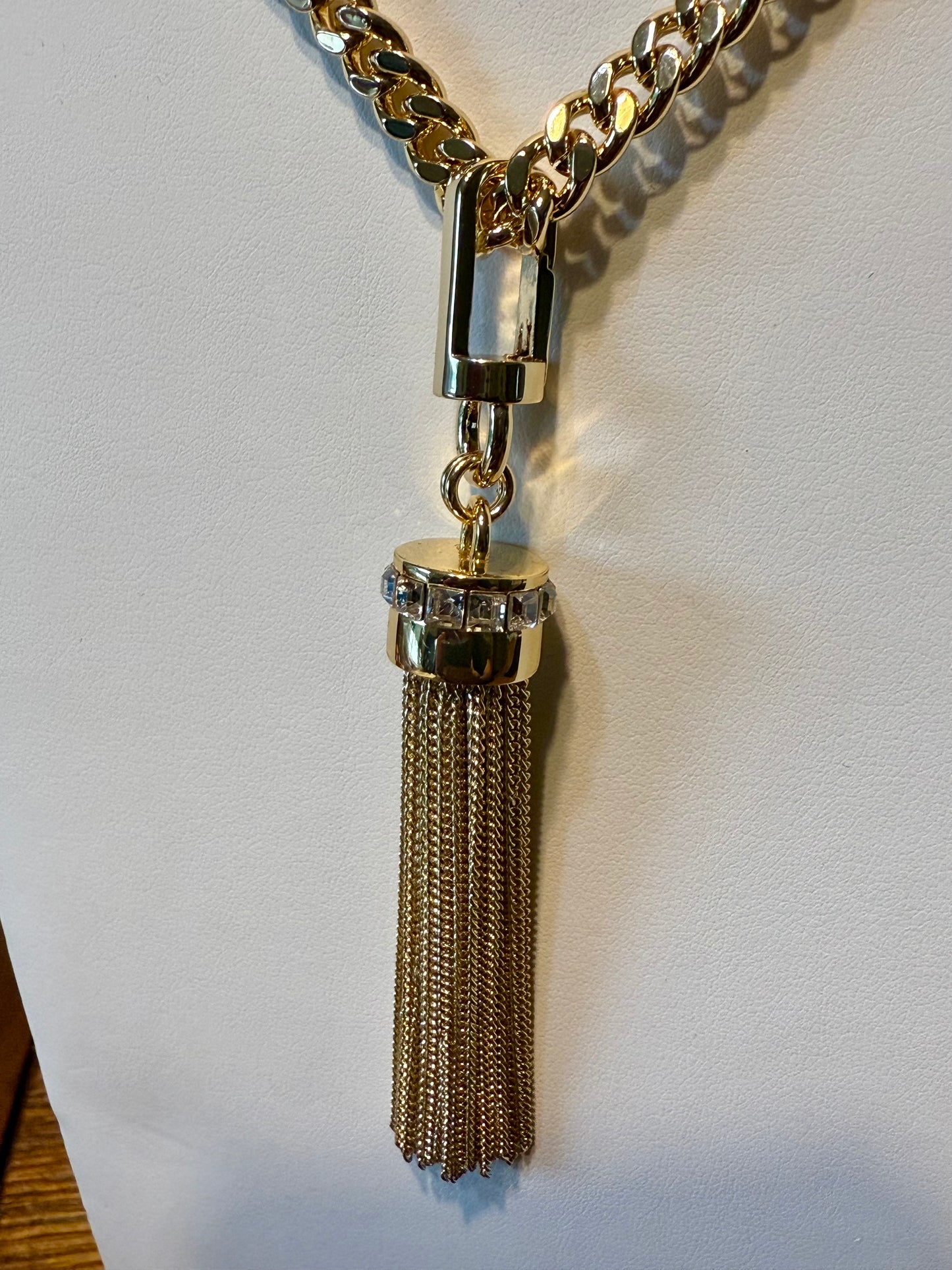 Tall Tassel Necklace