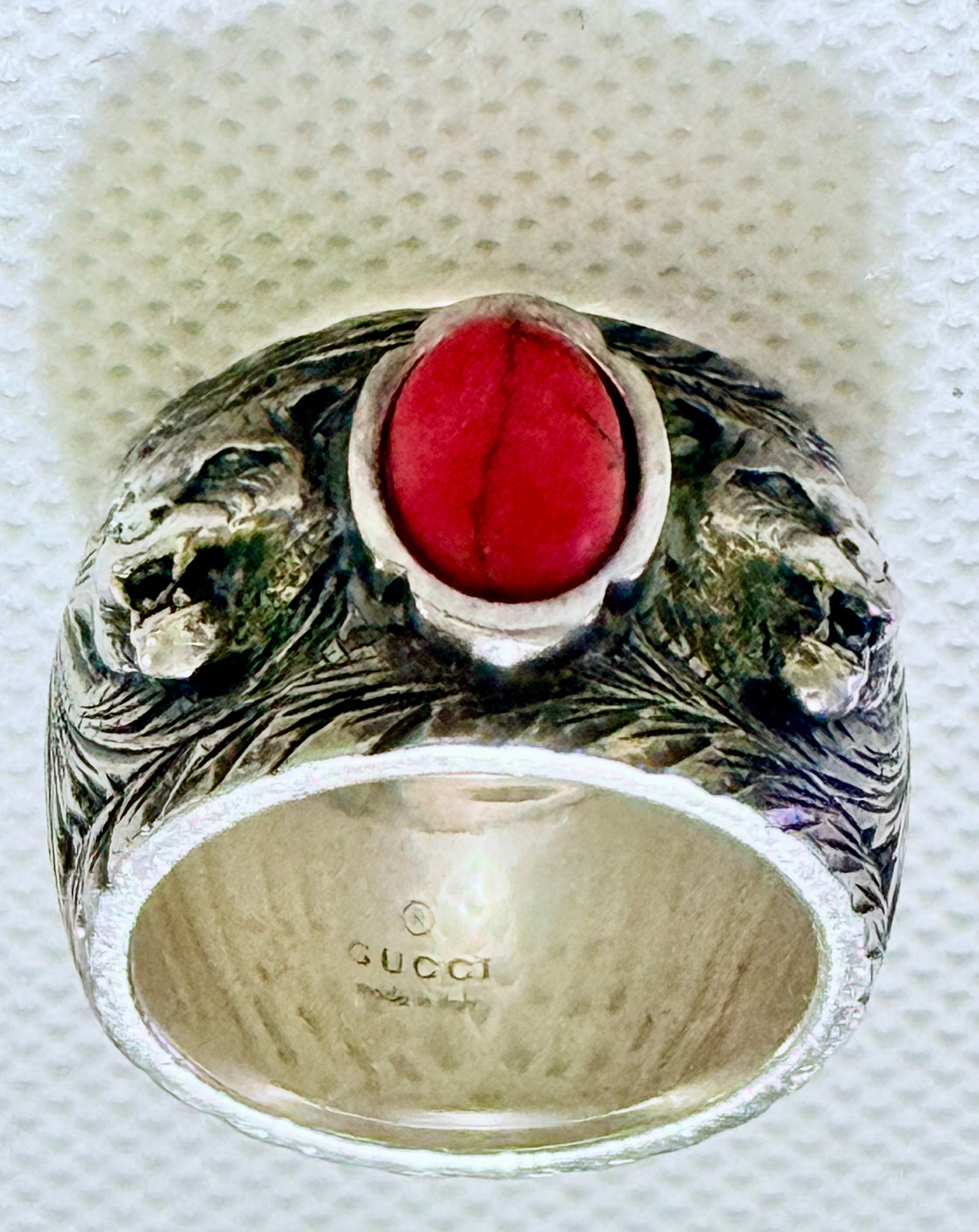 Gucci Feline Garden Ring! 7.75