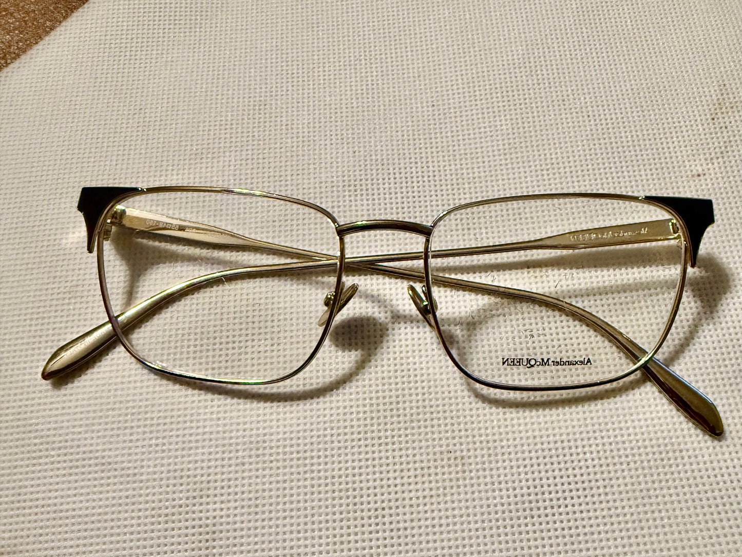 Alexander McQueen Square Eyeglasses!