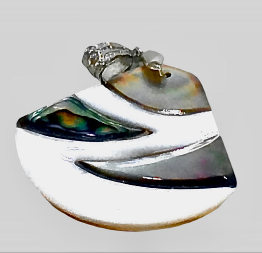 Ivory And Quartz Pendant!