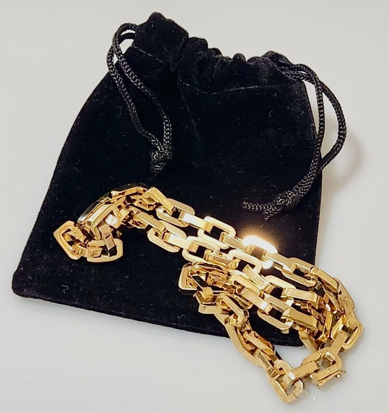 Gold Vermeil Link Necklace!