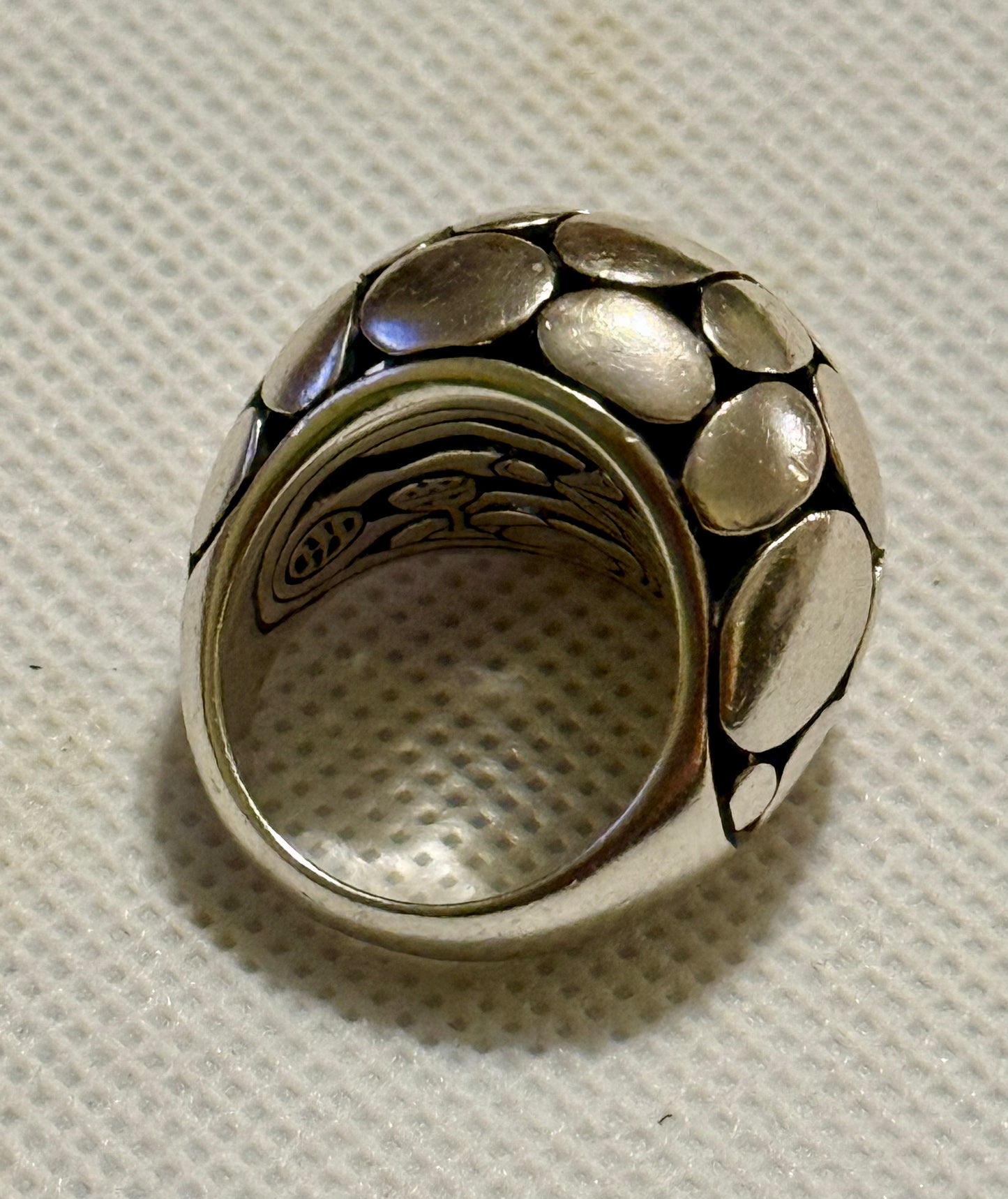 Sterling Silver Kali Dome Ring! 6.75