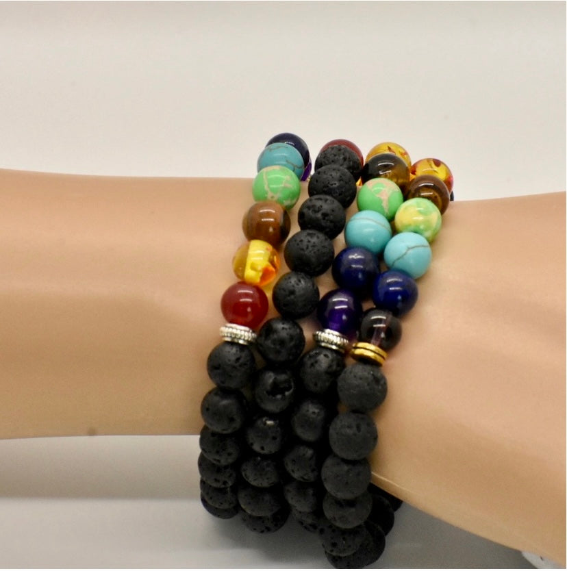 Lava Beaded Bracelet!