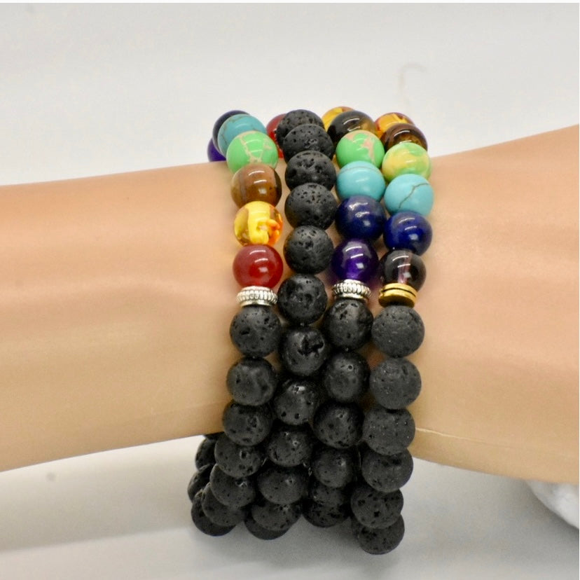 Lava Beaded Bracelet!