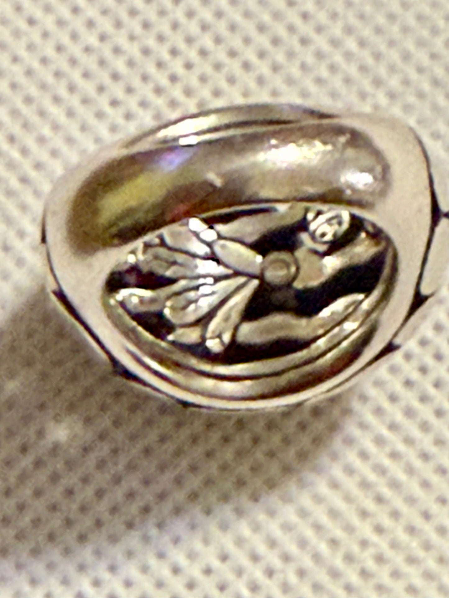 Sterling Silver Kali Dome Ring! 6.75