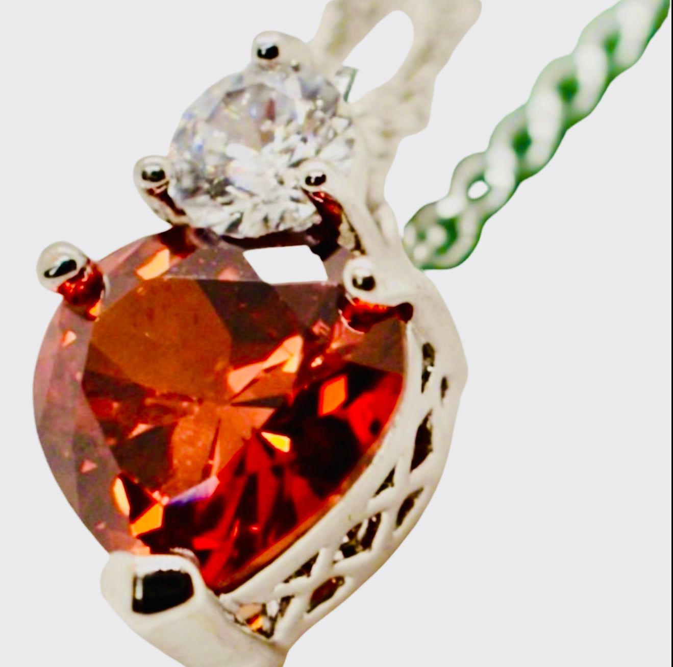 Heart Pendant Necklace!