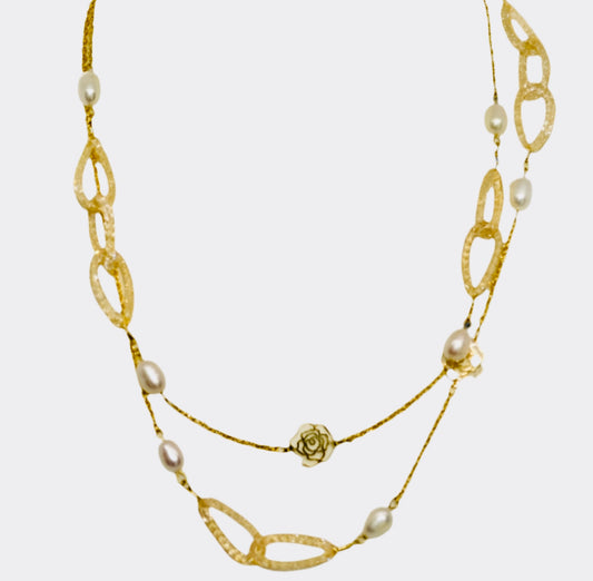 14K Gold Filled Statement Necklace!