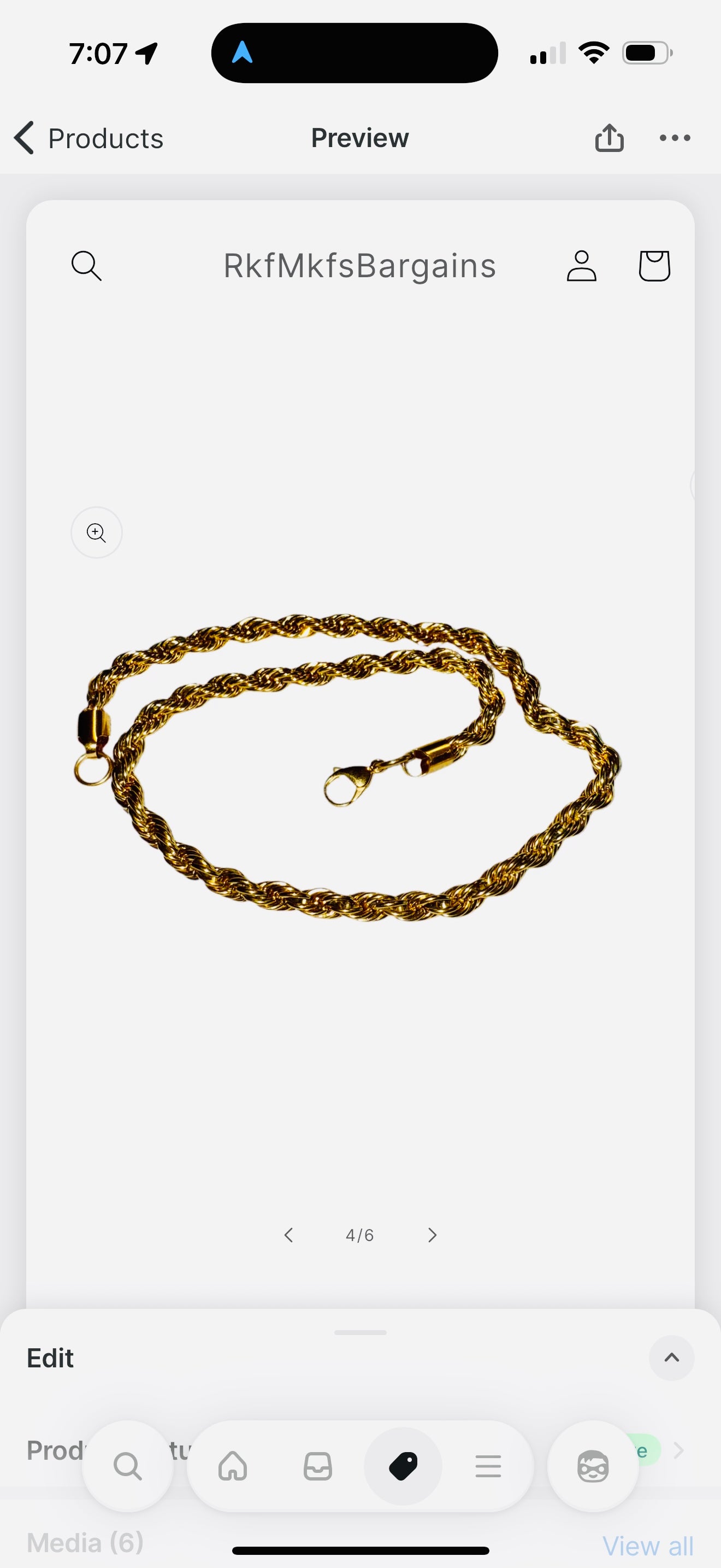 Gold Plated Necklace!