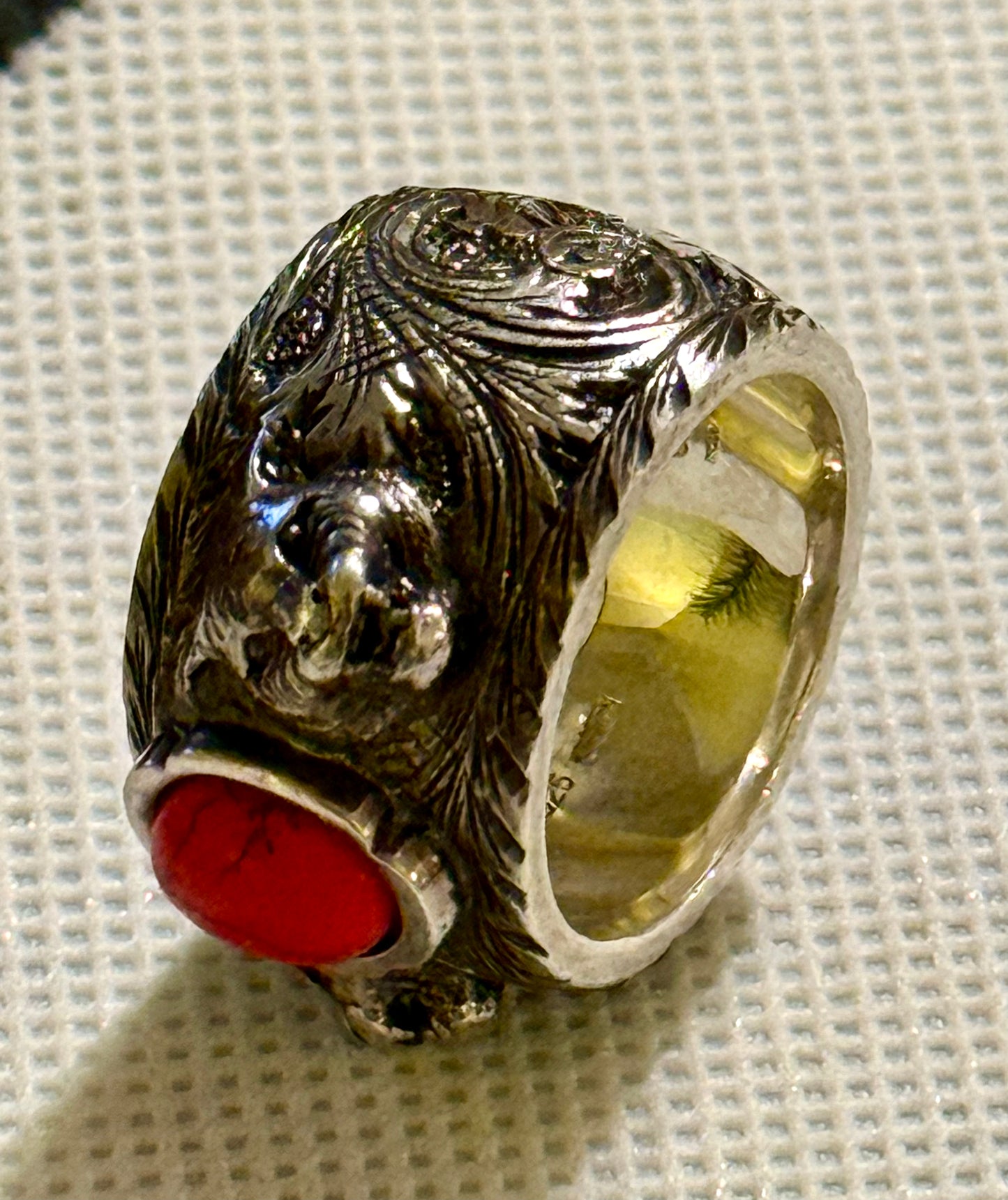 Gucci Feline Garden Ring! 7.75