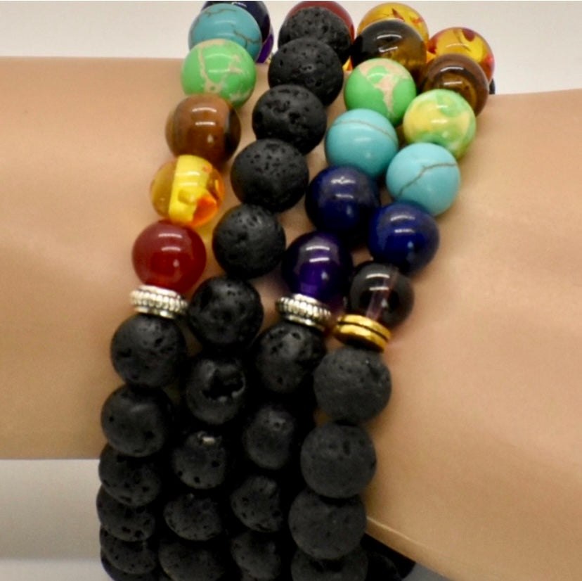 Lava Beaded Bracelet!