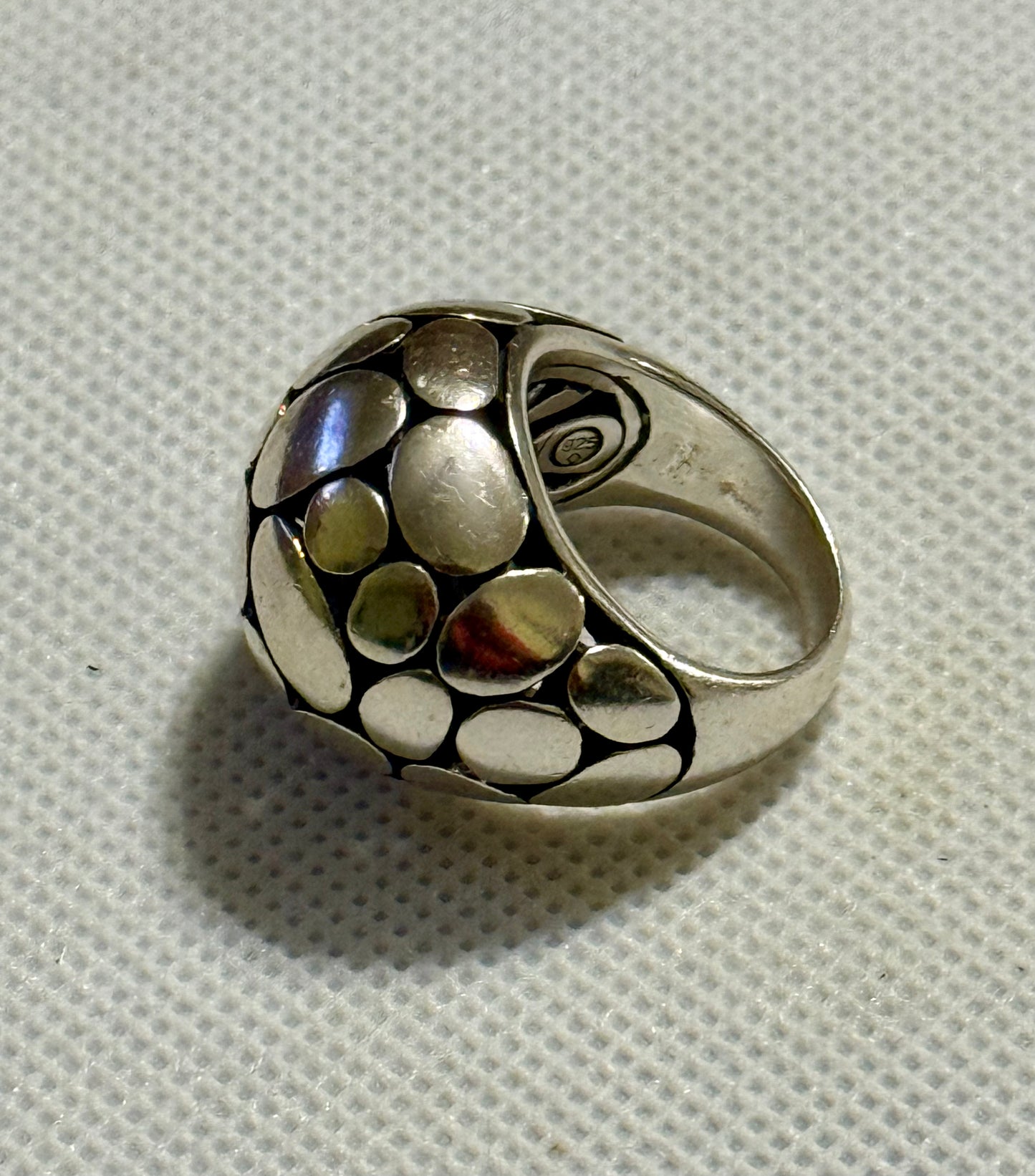 Sterling Silver Kali Dome Ring! 6.75