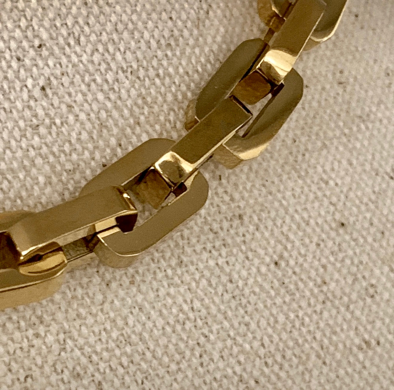 Gold Vermeil Link Necklace!