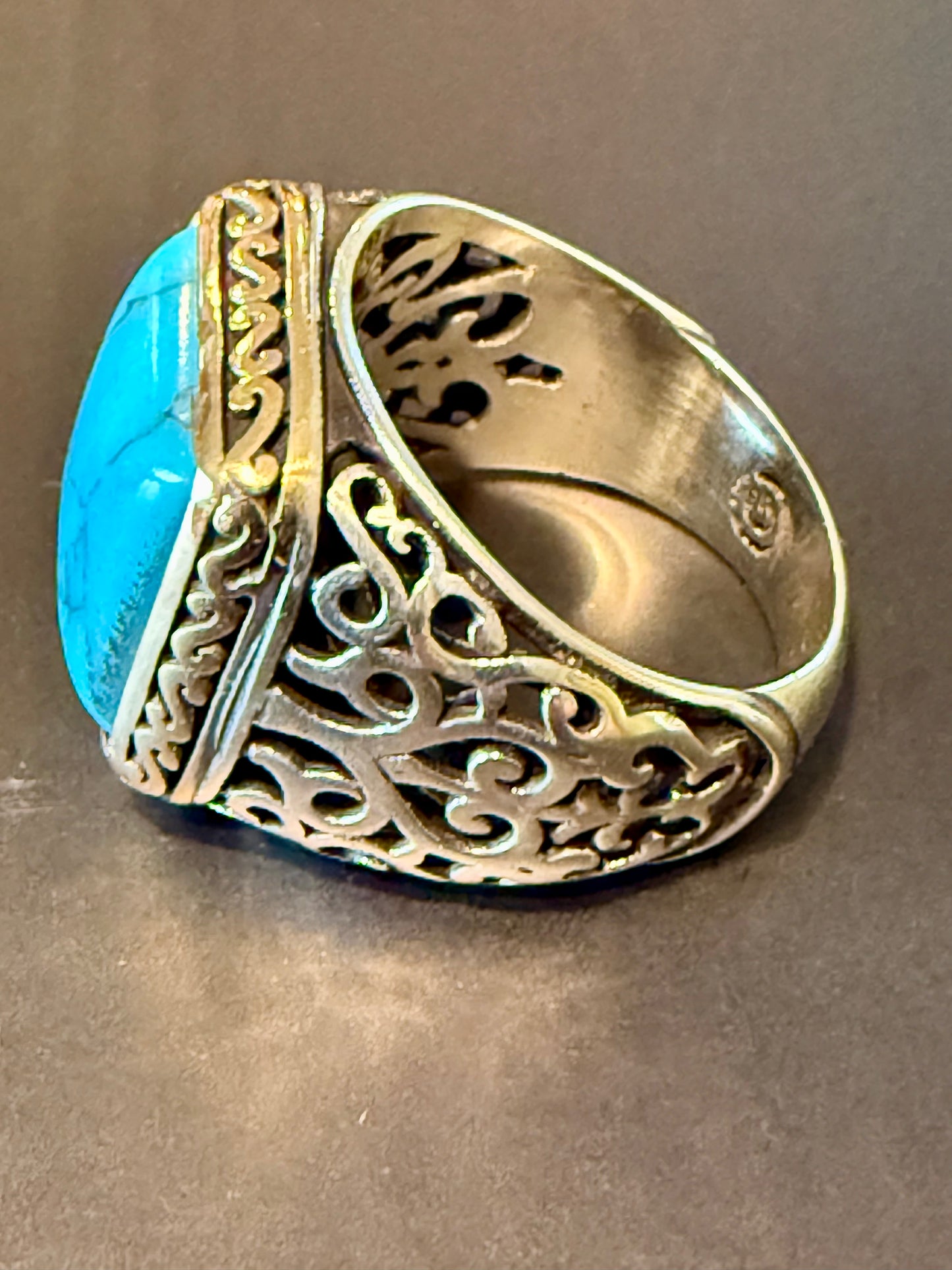 Turquoise Stone Ring! 10