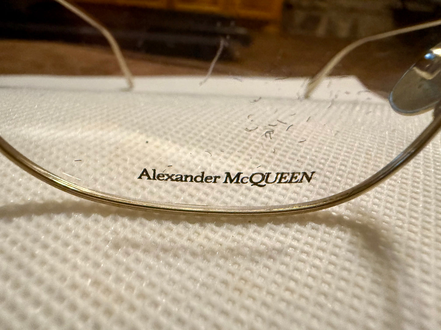 Alexander McQueen Square Eyeglasses!