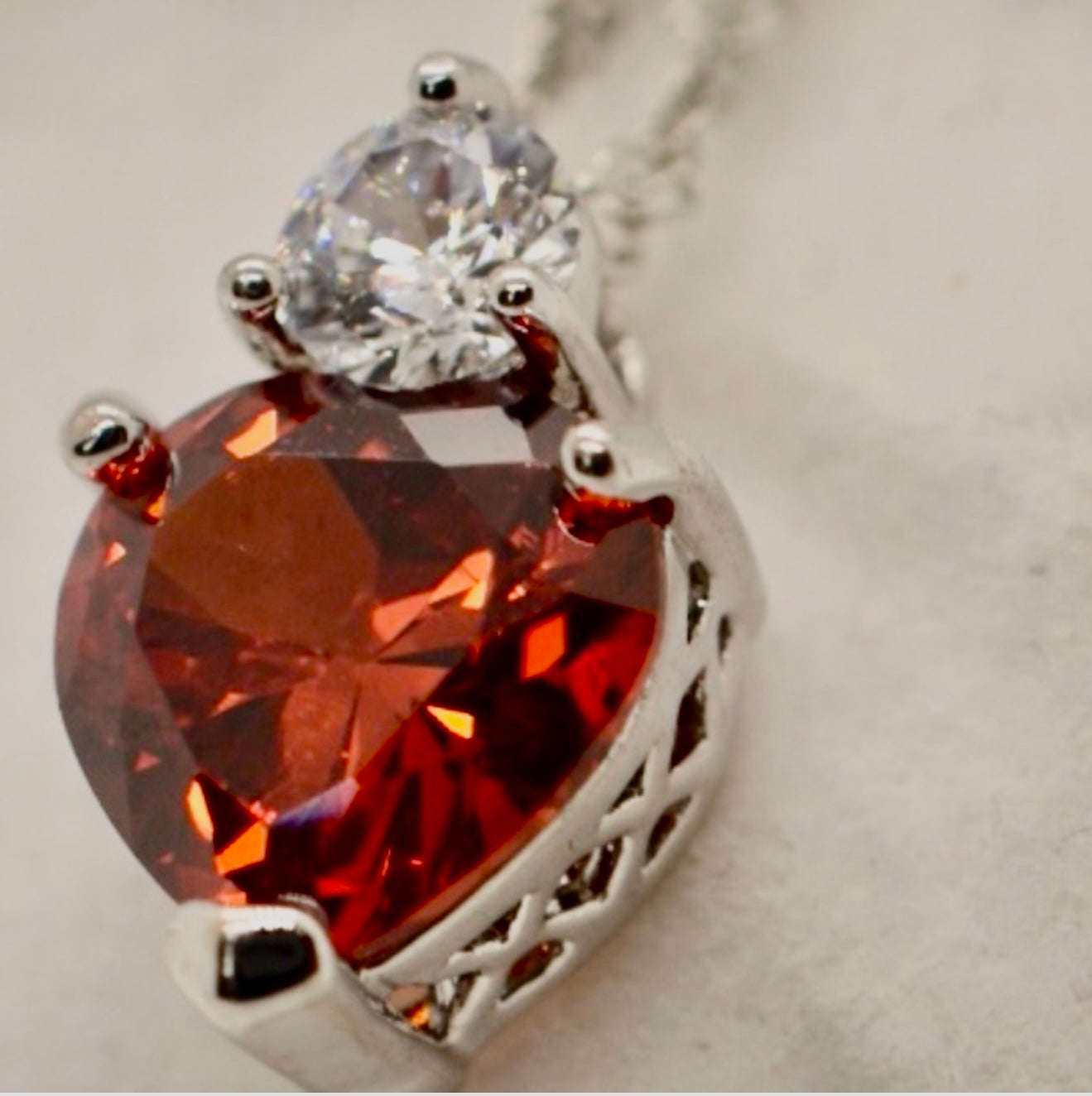 Heart Pendant Necklace!