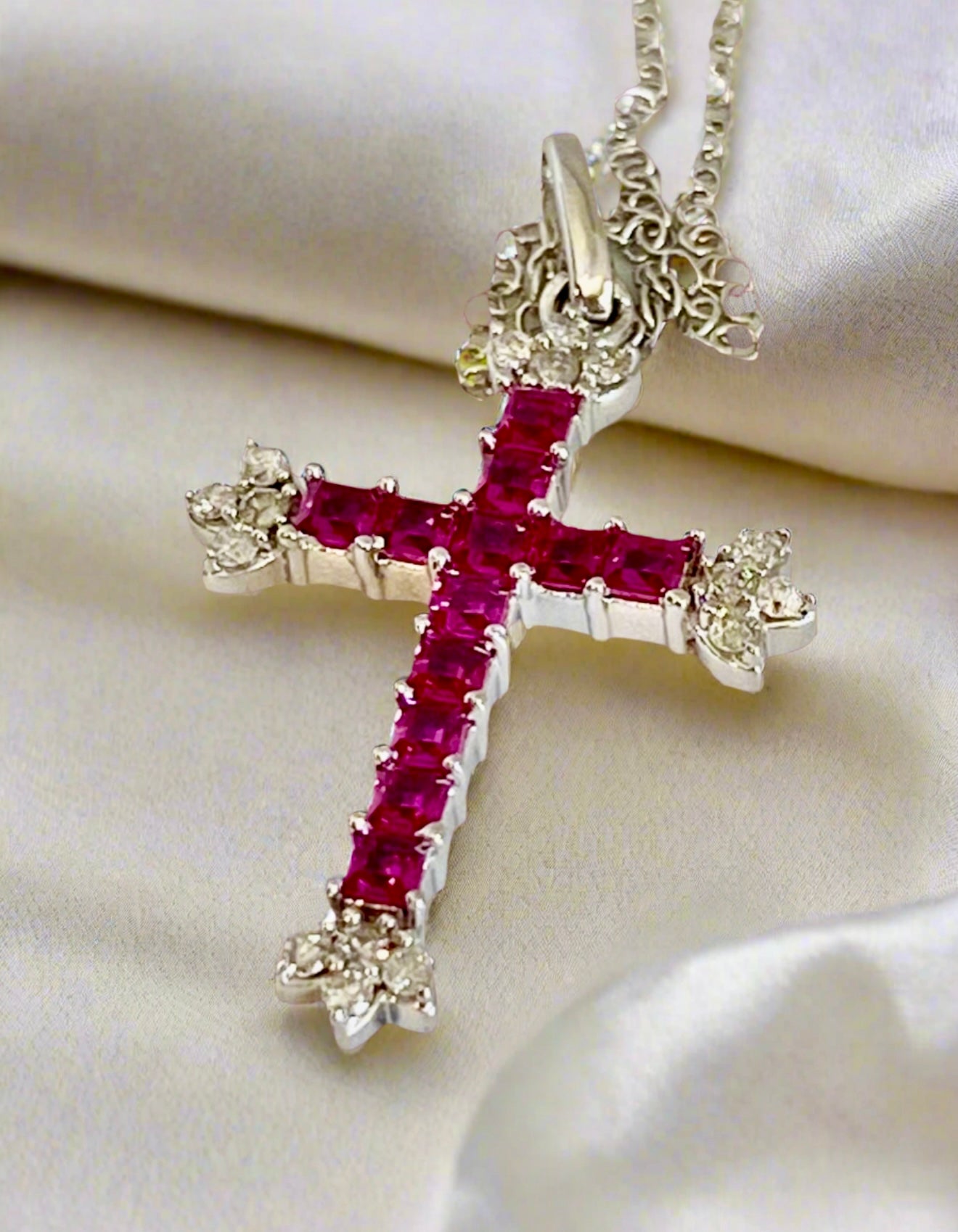 Cross Pendant Necklace!