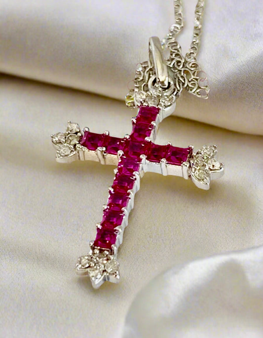 Cross Pendant Necklace!