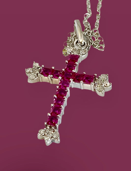 Cross Pendant Necklace!