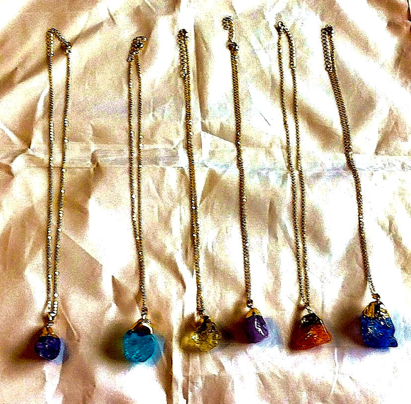 Handmade Quartz Rock Necklaces!