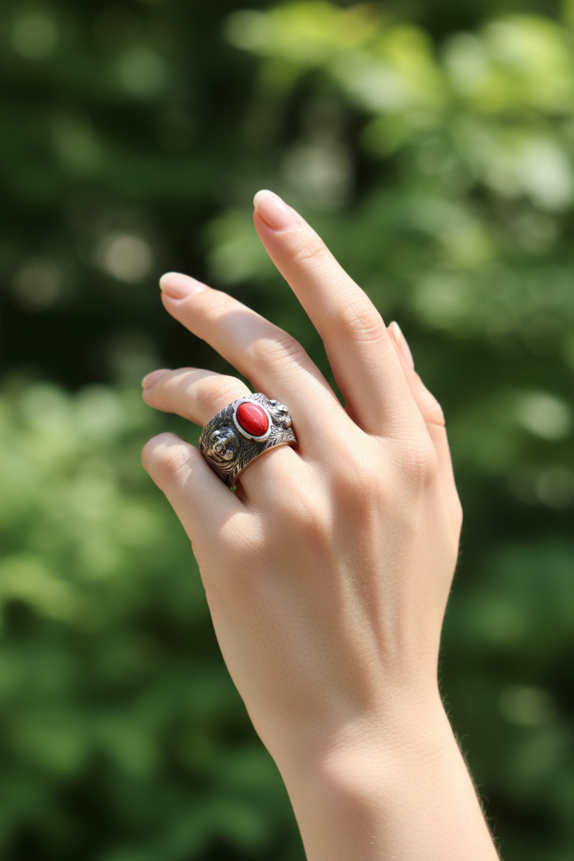 Gucci Feline Garden Ring! 7.75