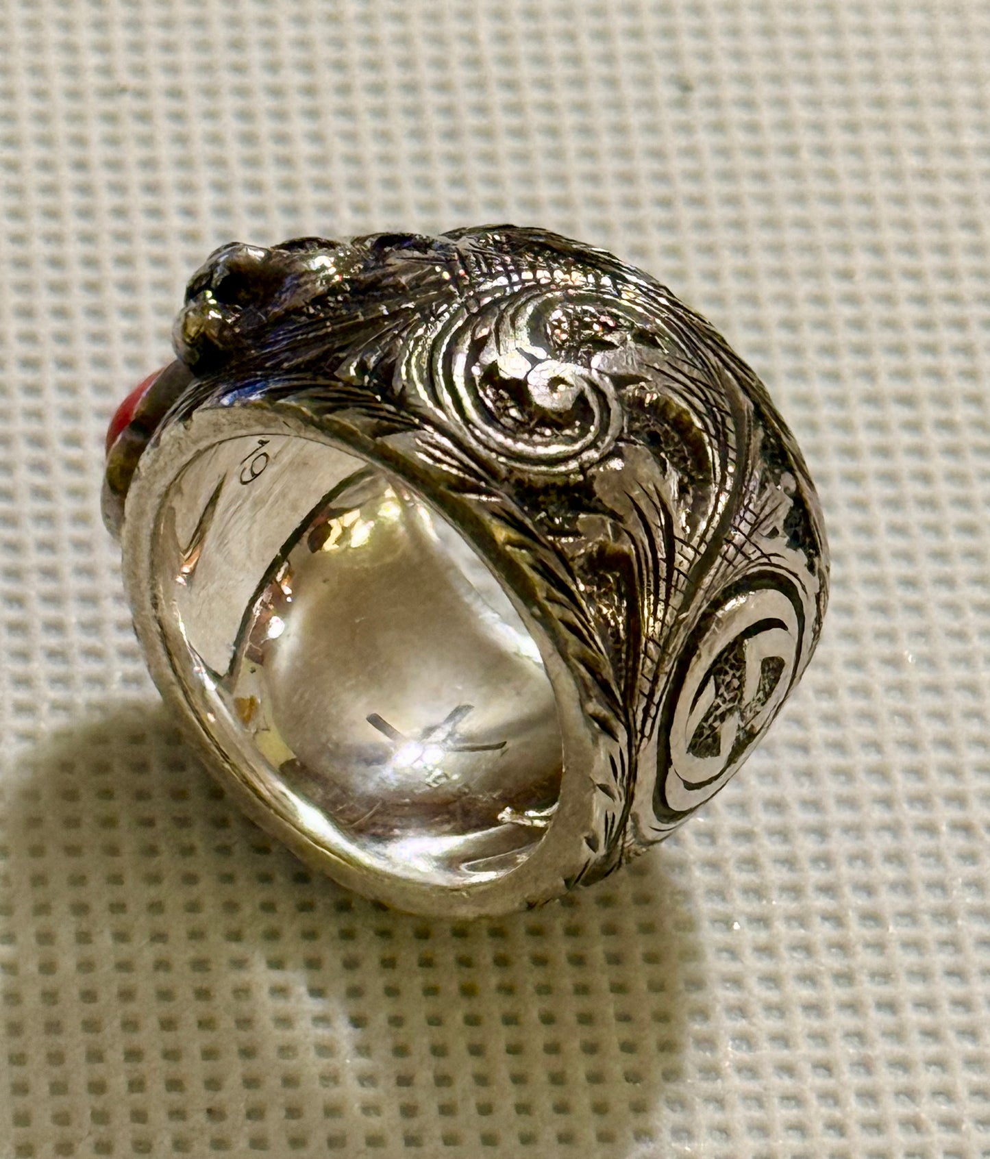 Gucci Feline Garden Ring! 7.75