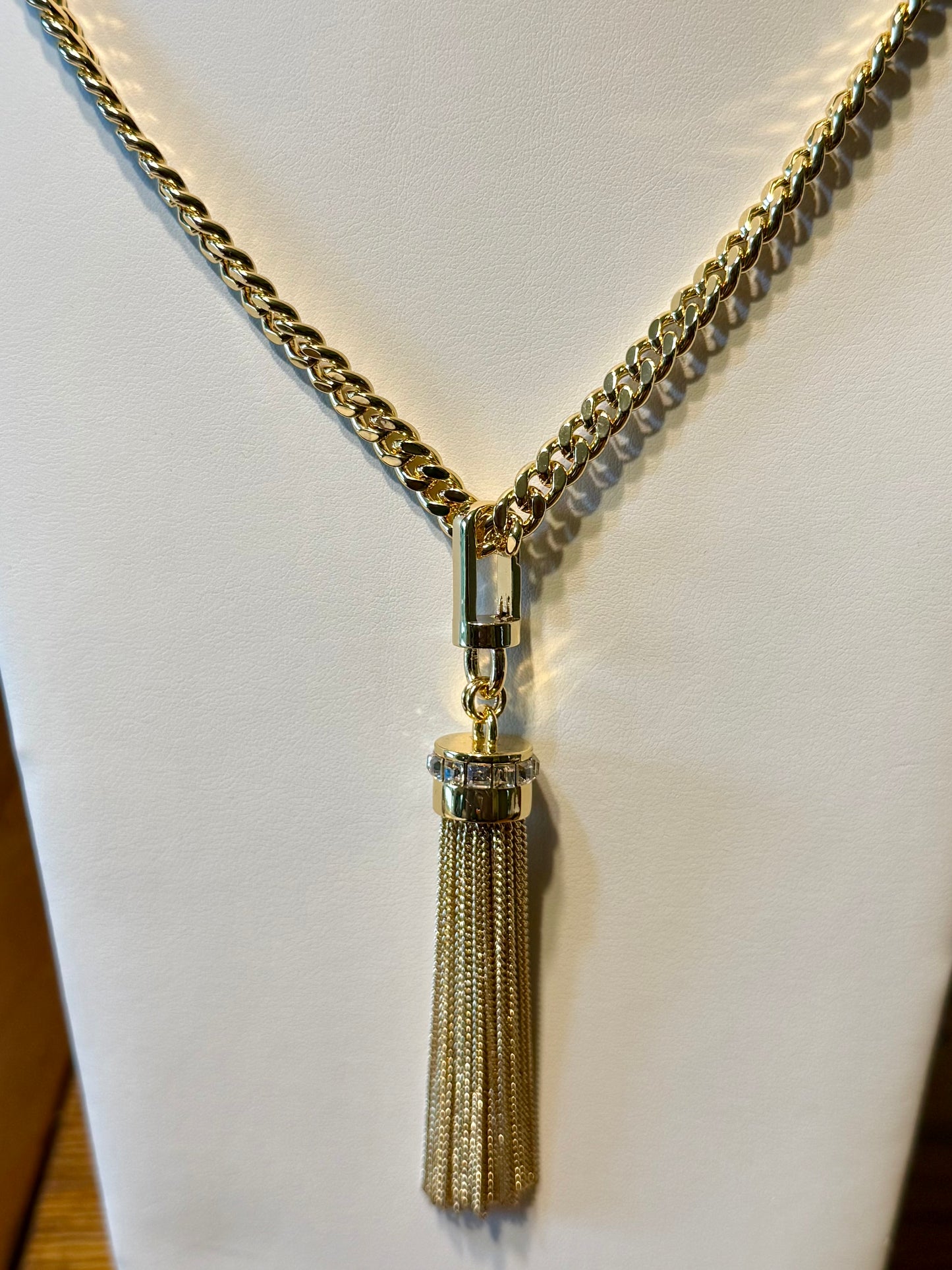 Tall Tassel Necklace