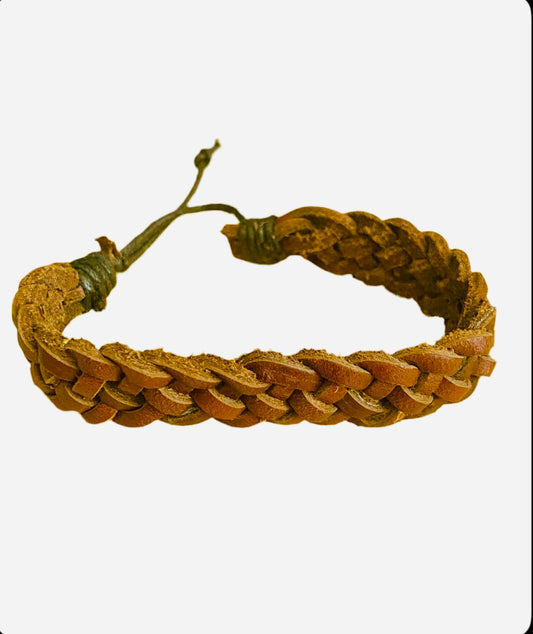 Handmade Leather Bracelet!