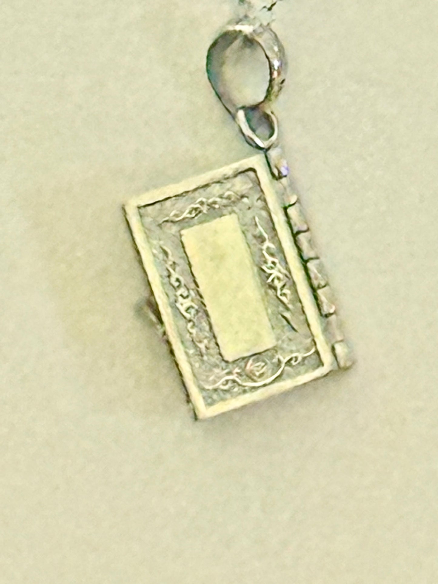 Cross/Bible Necklace!