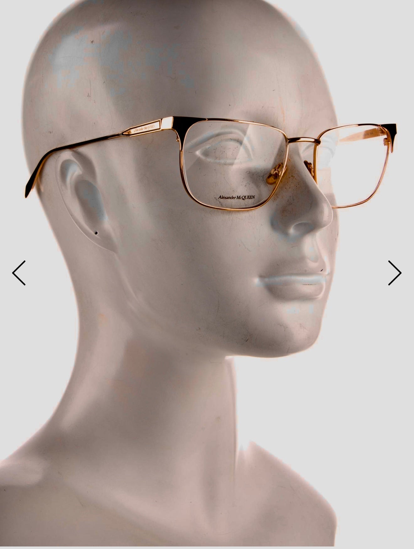 Alexander McQueen Square Eyeglasses!
