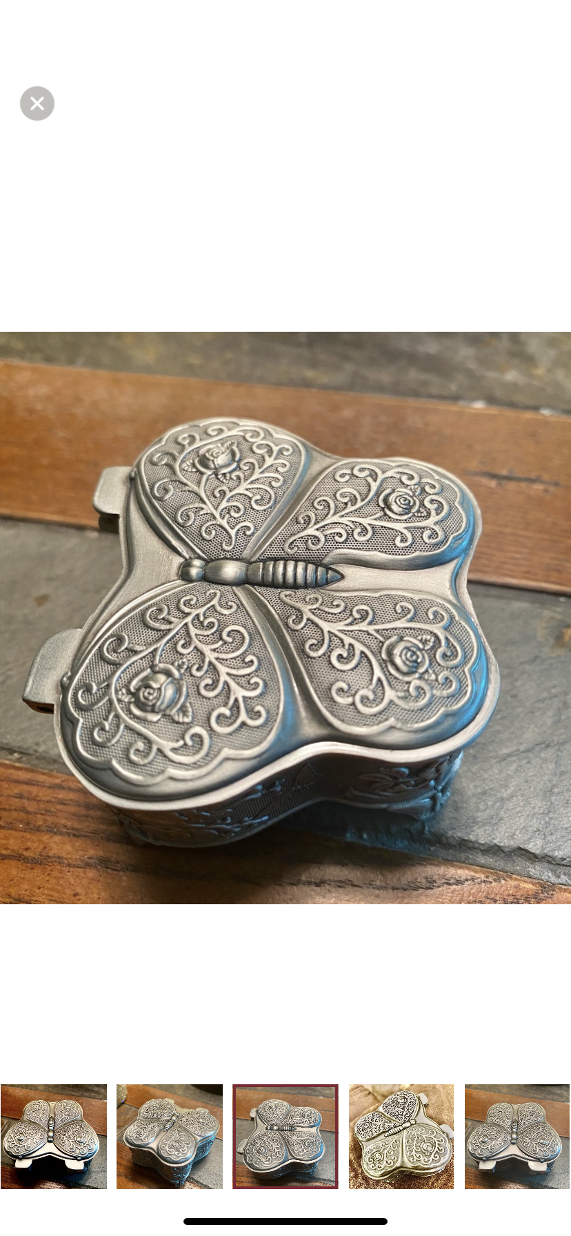 Butterfly Themed Trinket Box!