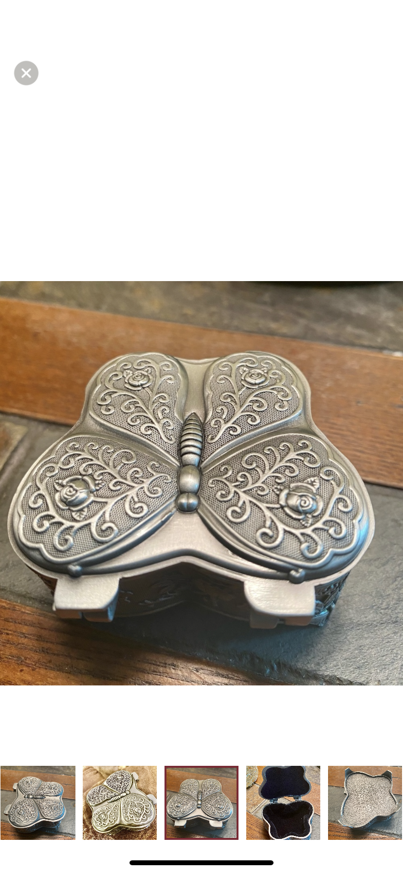 Butterfly Themed Trinket Box!