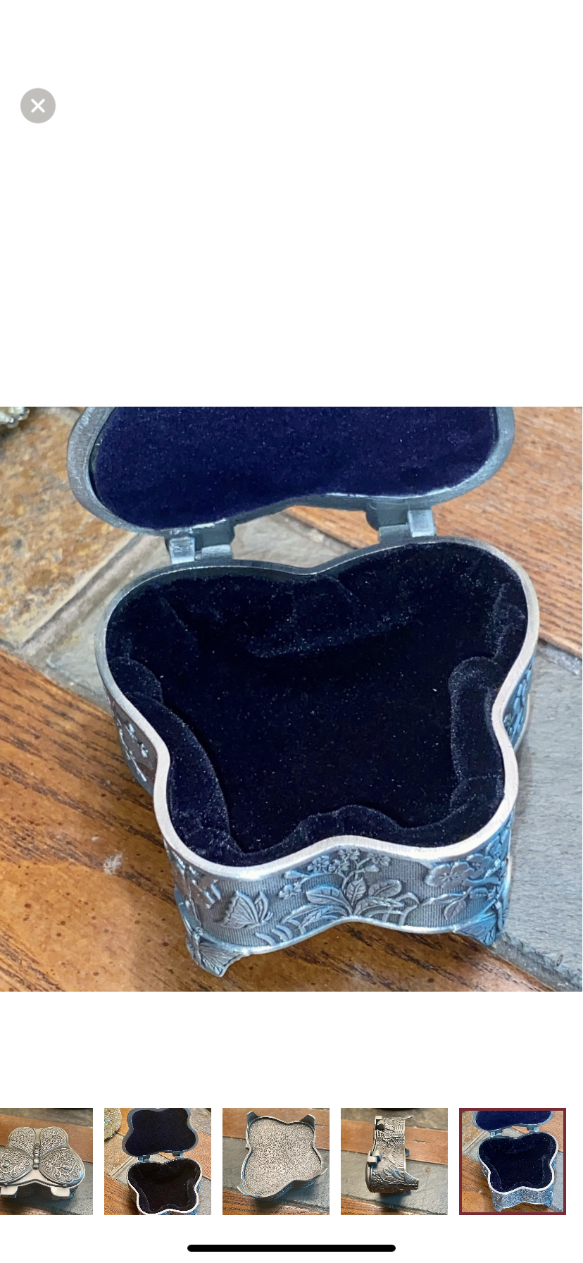 Butterfly Themed Trinket Box!