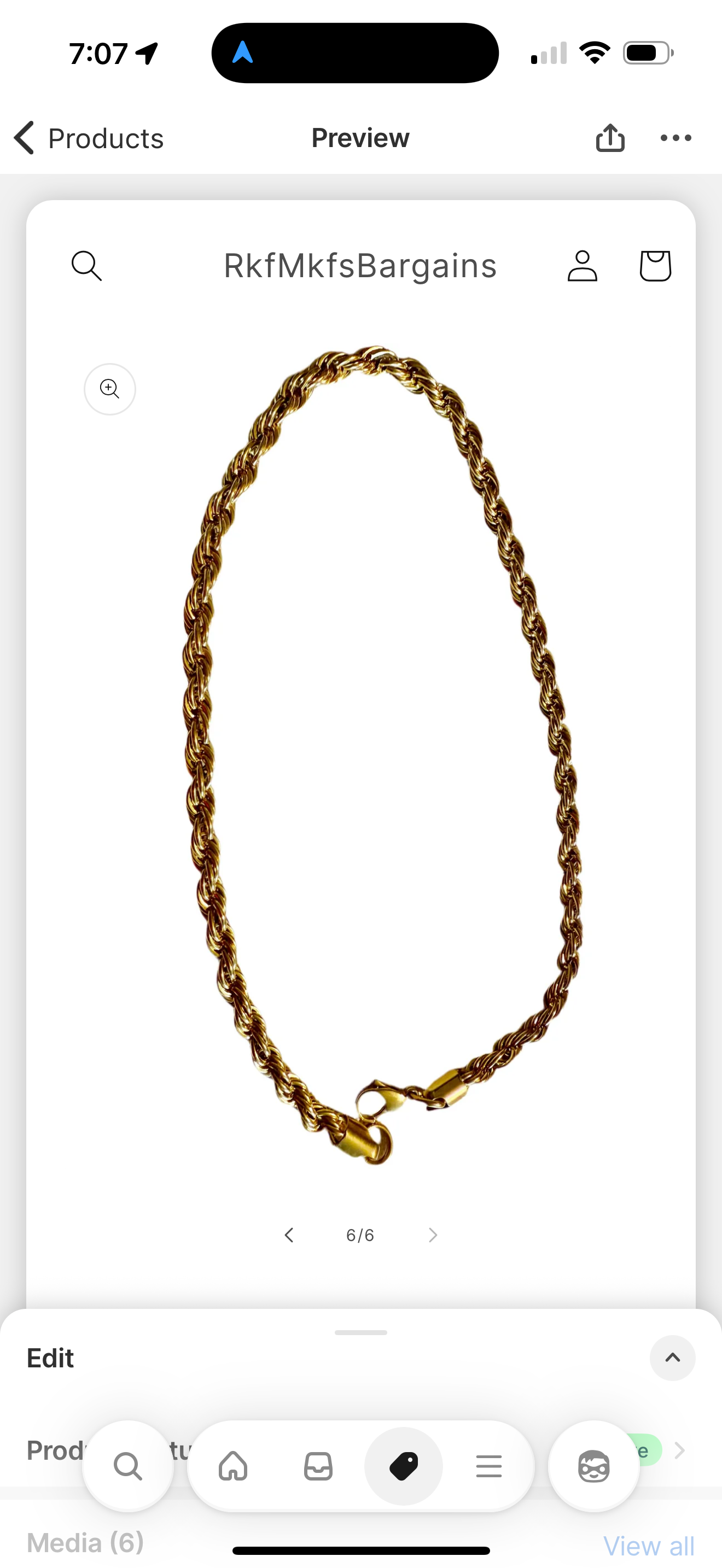 Gold Plated Necklace!