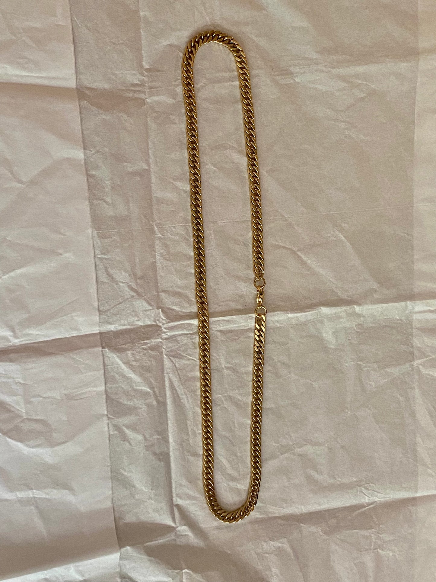 Men’s 18K Gold Plated Chain