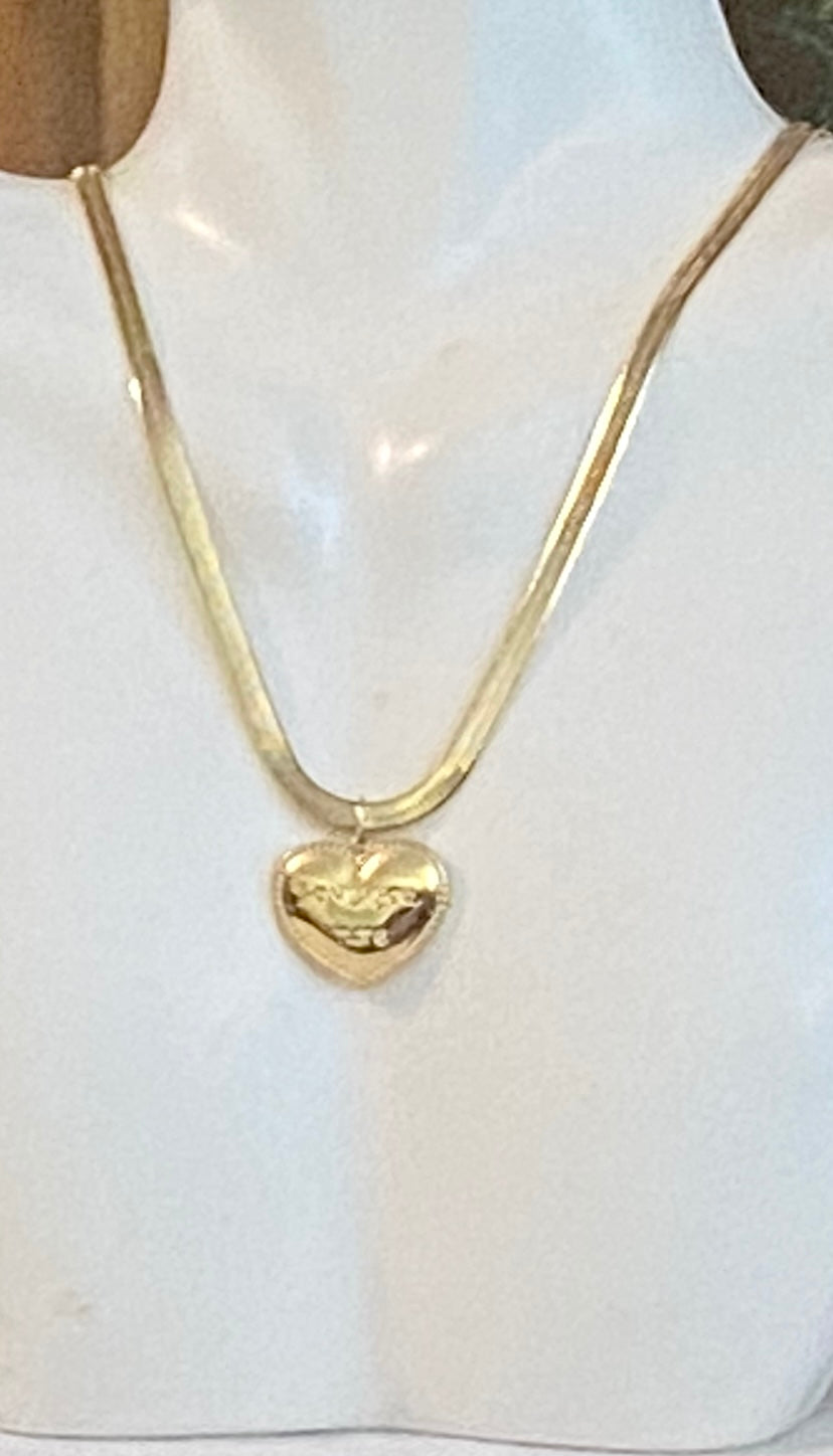 Heart Pendant Necklace!