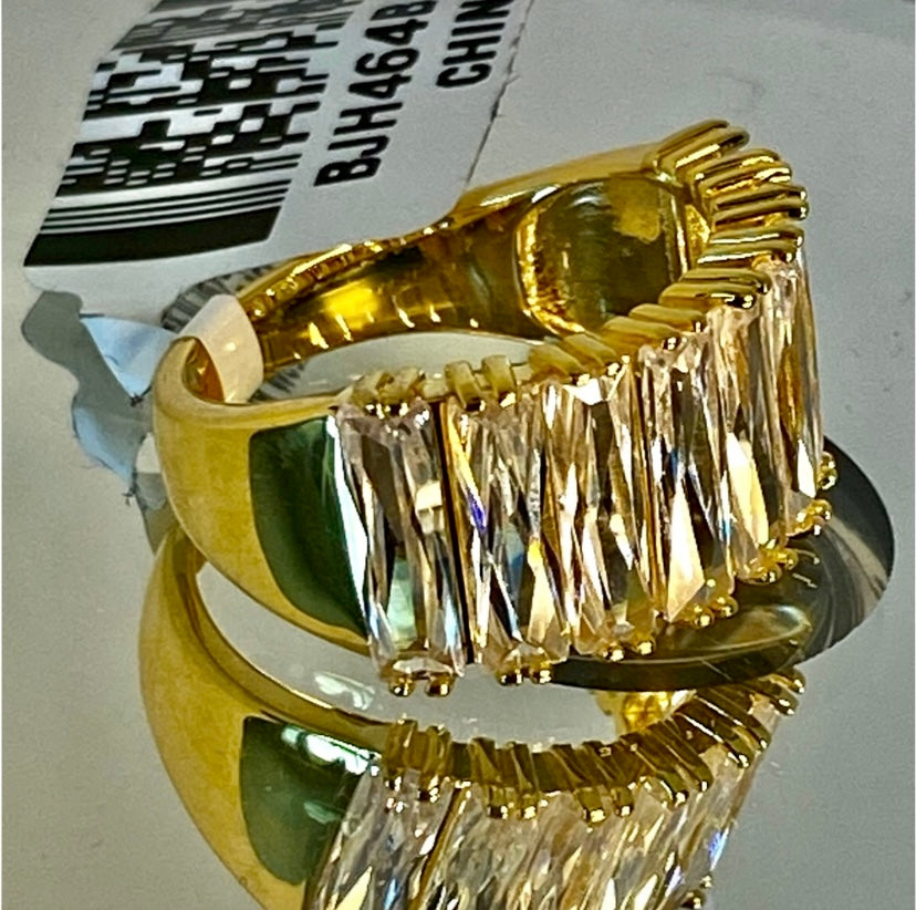 Yellow Gold Plated Ring! 8