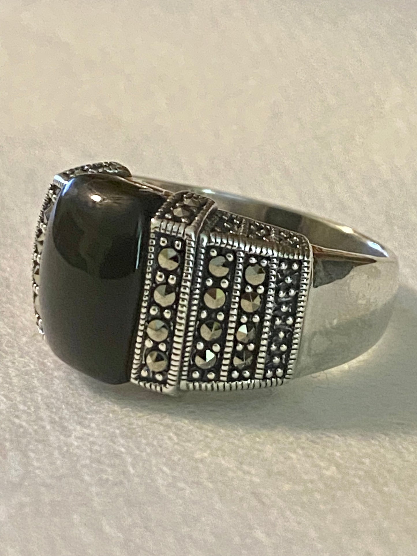 Men’s Black Onyx Ring!! 11