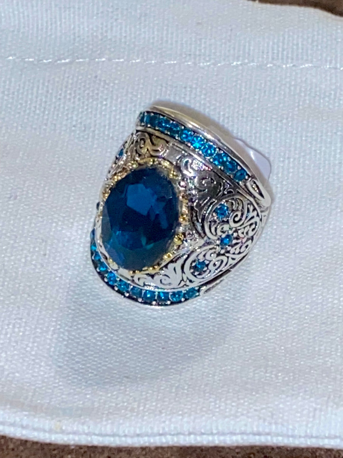 Mosaic Style Ring! 8