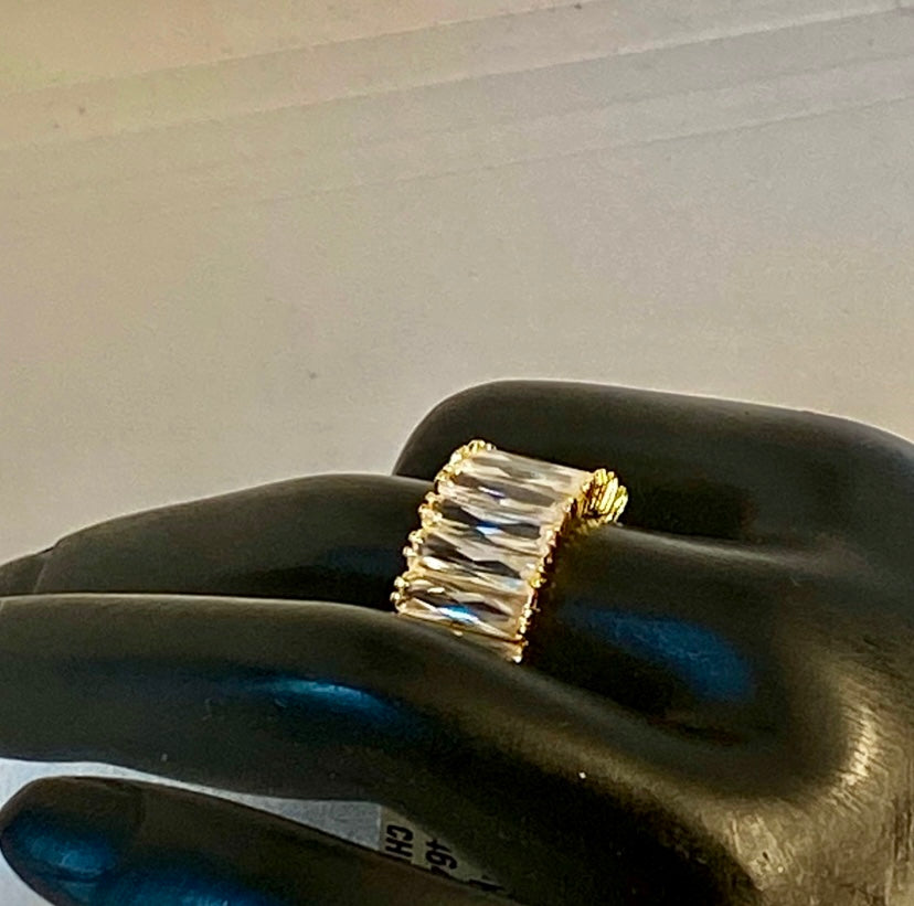 Yellow Gold Plated Ring! 8