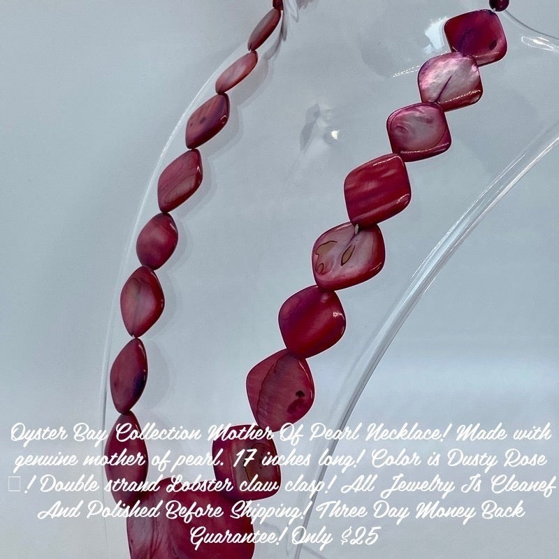 Rose Pearl Necklace!