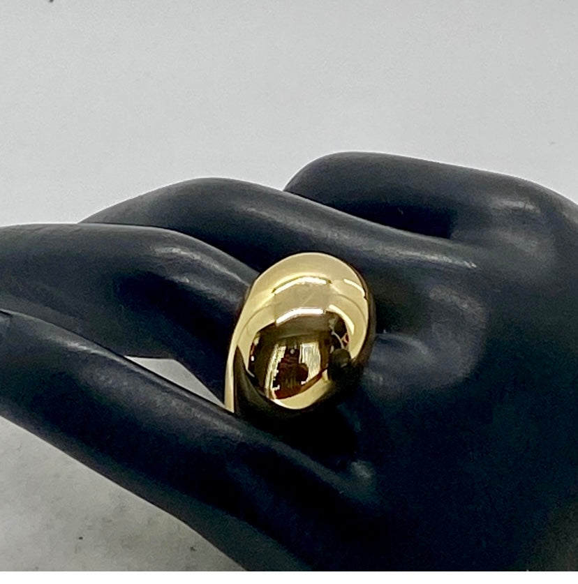 14K Gold Plated Signet Ring! 7