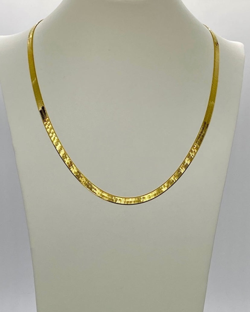 Herringbone Chain Necklace!