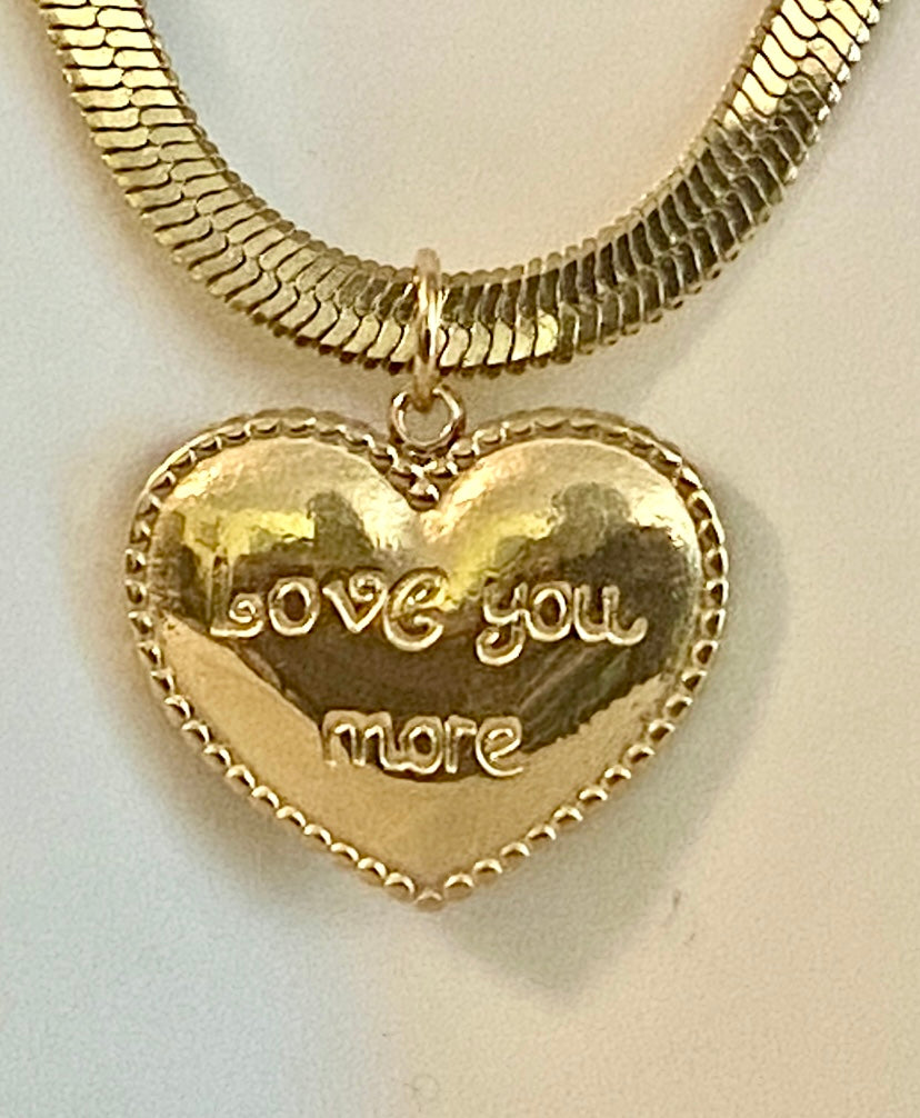 Heart Pendant Necklace!