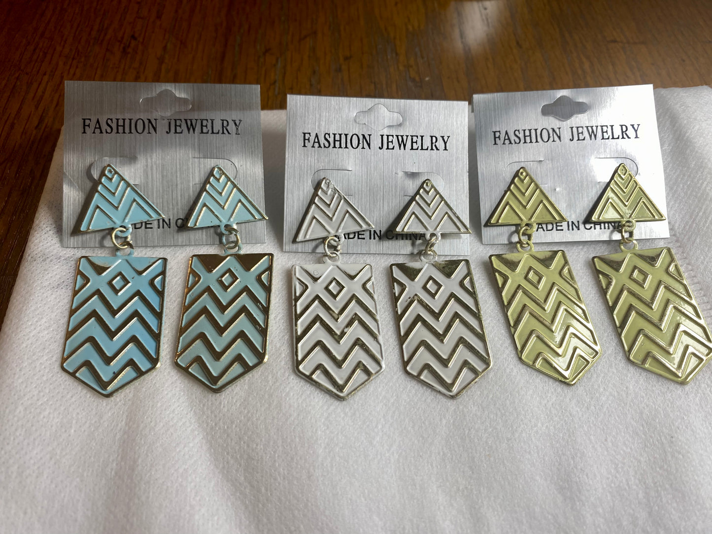 Aztec Tribal Earrings!